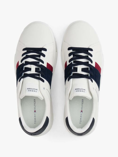 Tenis-De-Texturas-Mixtas-De-Hombre-Tommy-Hilfiger-FM0FM05633-YBL