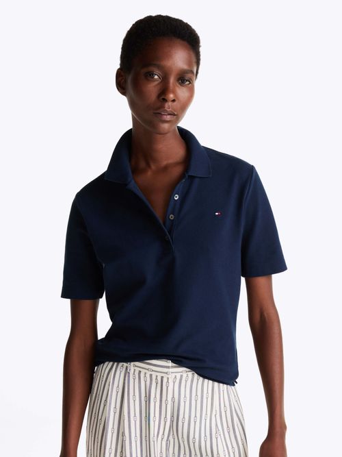 Polo-con-logo-bordado-1985-Collection-de-mujer-Tommy-Hilfiger-WW0WW43224-C1G