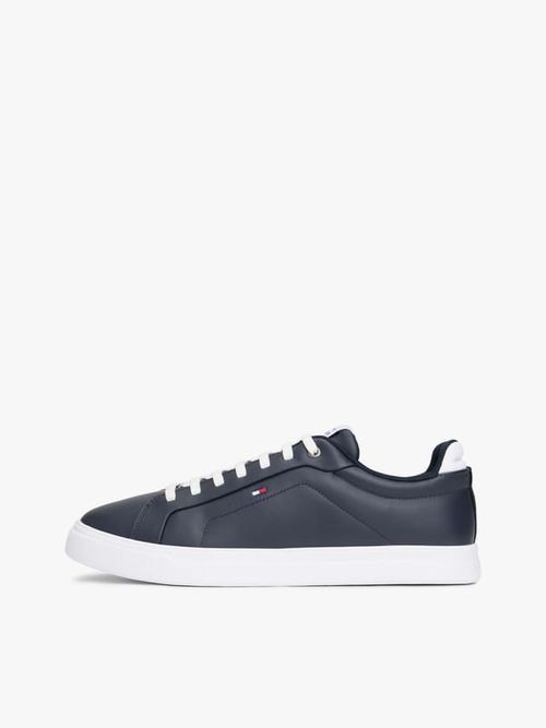 Tenis-De-Tenis-En-Piel-Ligeras-De-Hombre-Tommy-Hilfiger-FM0FM05678-DW5