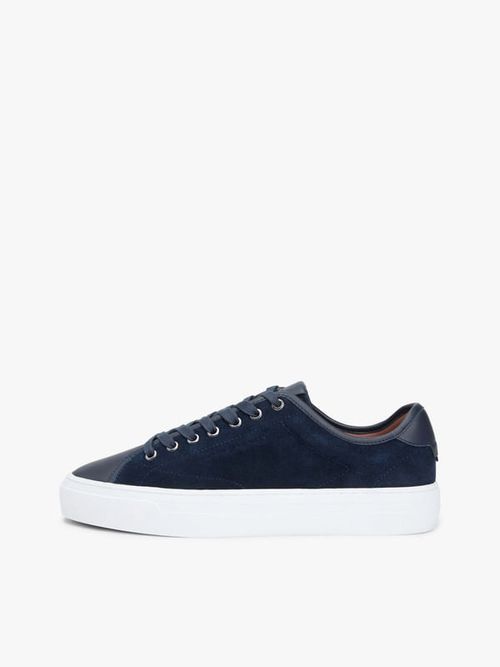 Tenis-De-Tenis-En-Piel-Texturizada-De-Hombre-Tommy-Hilfiger-FM0FM05842-DW5