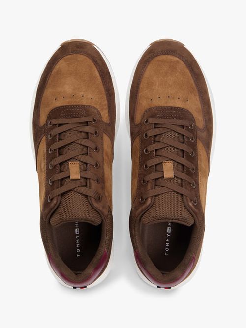 Tenis-De-Ante-Con-Talon-A-Contraste-De-Hombre-Tommy-Hilfiger-FM0FM05724-GV0