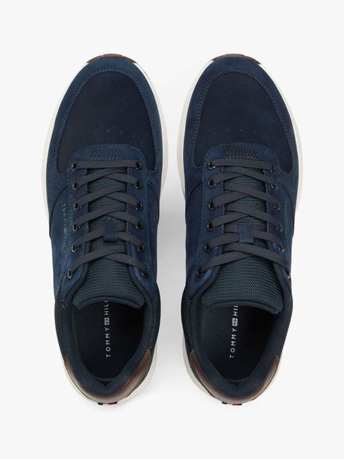 Tenis-De-Ante-Con-Talon-A-Contraste-De-Hombre-Tommy-Hilfiger-FM0FM05724-DW5