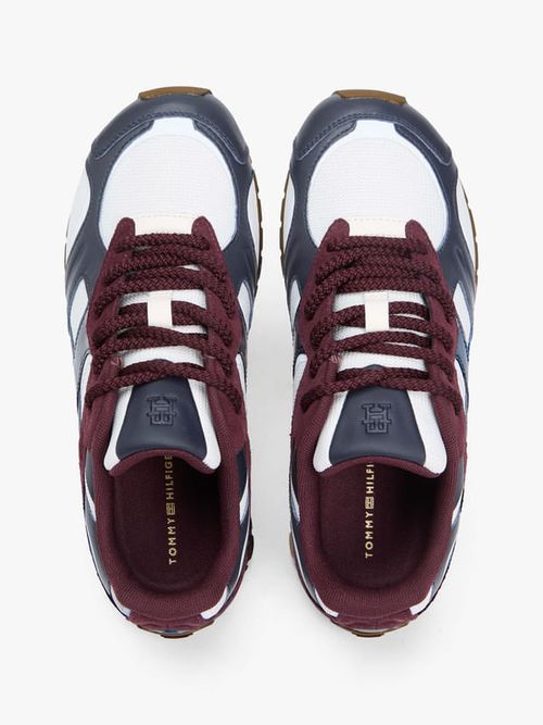 Tenis-De-Piel-Con-Monograma-Th-De-Mujer-Tommy-Hilfiger-FW0FW09098-0GZ