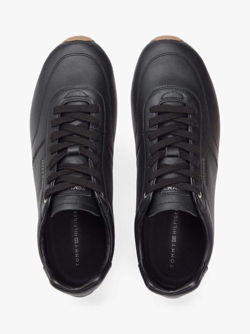 Tenis-De-Corte-Bajo-En-Piel-Con-Logo-De-Hombre-Tommy-Hilfiger-FM0FM05681-BDS
