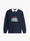 Polo-De-Rugby-Oversize-De-Punto-Con-Logo-De-Mujer-Tommy-Jeans-DW0DW22581-C1G
