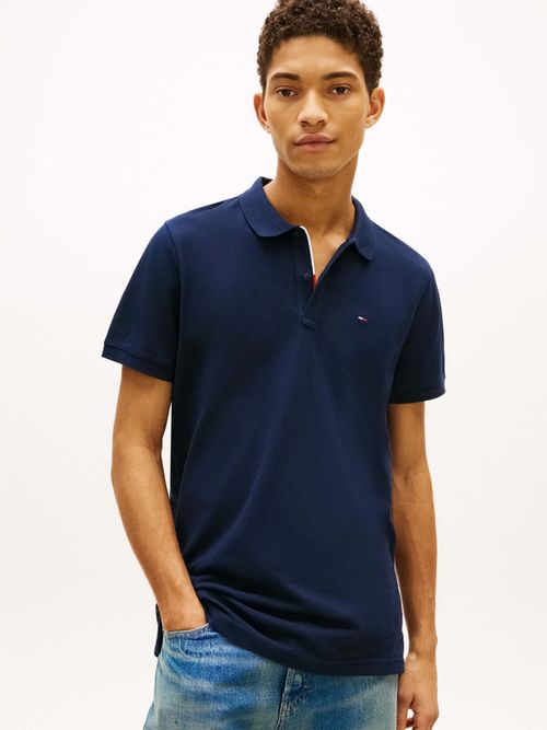 Polo-De-Pique-Con-Corte-Slim-Y-Logo-De-Hombre-Tommy-Jeans-DM0DM20676-C1G
