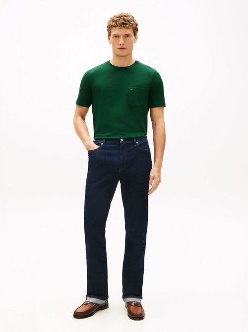 Playera-De-Punto-Con-Cuello-Redondo-De-Hombre-Tommy-Hilfiger-MW0MW37283-MBN