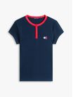 Playera-Tommy-Badge-Slim-De-Cuello-Henley-De-Mujer-Tommy-Jeans-DW0DW22276-C1G