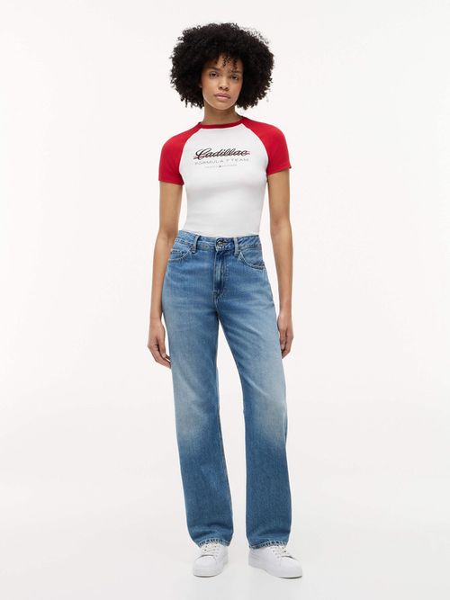 Camiseta-TH-x-Cadillac-Formula-1-Team-con-mangas-raglan-WW0WW52118-YBR