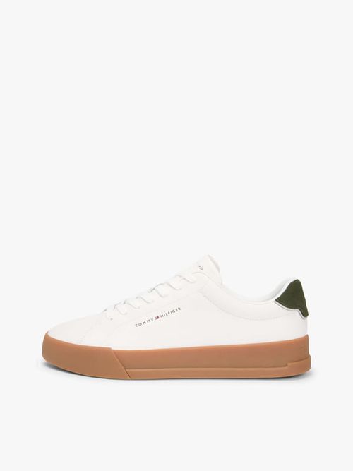 Tenis-De-Tenis-En-Piel-De-Hombre-Tommy-Hilfiger-FM0FM05367-01V