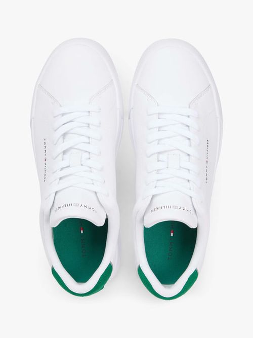 Tenis-De-Tenis-En-Piel-De-Hombre-Tommy-Hilfiger-FM0FM05367-01U