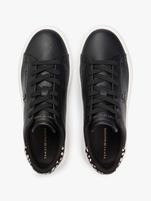 Tenis-De-Plataforma-En-Piel-De-Mujer-Tommy-Hilfiger-FW0FW09023-0GL