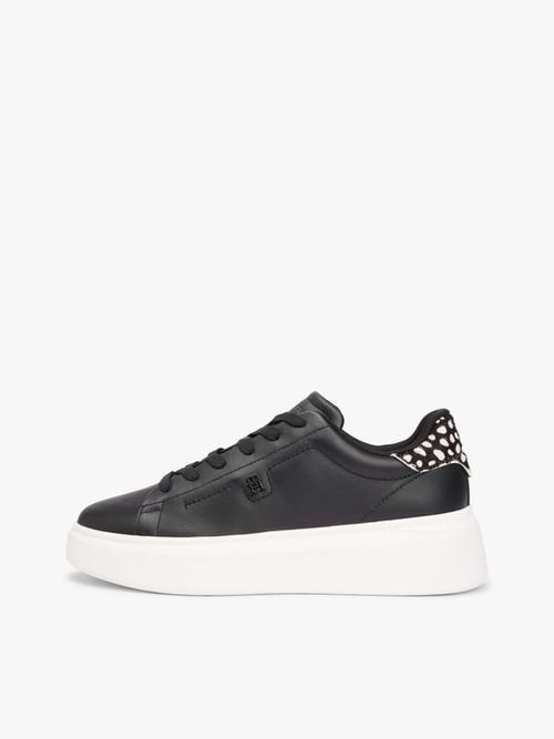 Tenis-De-Plataforma-En-Piel-De-Mujer-Tommy-Hilfiger-FW0FW09023-0GL