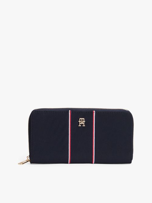 cartera-th-monogram-con-cremallera-de-mujer-tommy-hilfiger-aw0aw17954-0gy