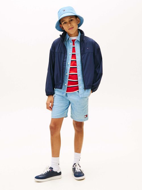 short-con-motivo-de-espiga-de-nino-tommy-hilfiger-kb0kb10248-1a4