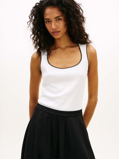 playera-de-tirantes-con-costuras-a-contraste-de-mujer-tommy-hilfiger-ww0ww48715-ybl