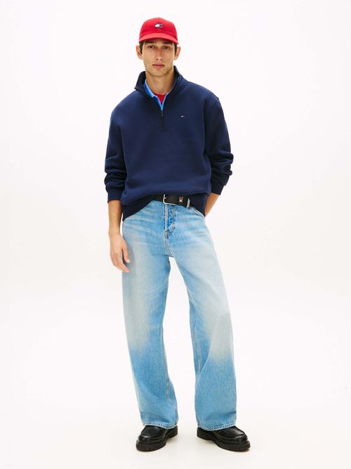 sueter-de-felpa-con-cremallera-de-un-cuarto-de-hombre-tommy-jeans-dm0dm20339-c1g