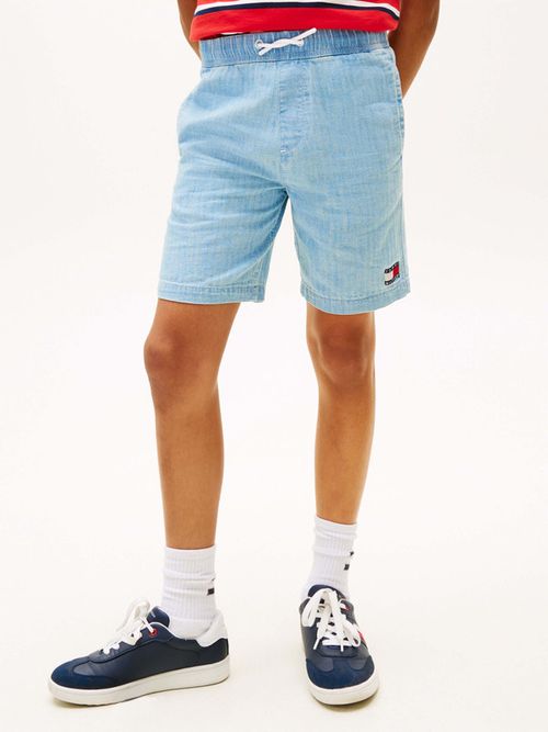 short-con-motivo-de-espiga-de-nino-tommy-hilfiger-kb0kb10248-1a4