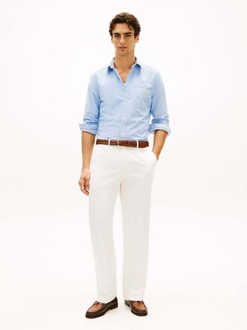 camisa-regular-con-ribetes-distintivos-de-hombre-tommy-hilfiger-mw0mw42429-0gy