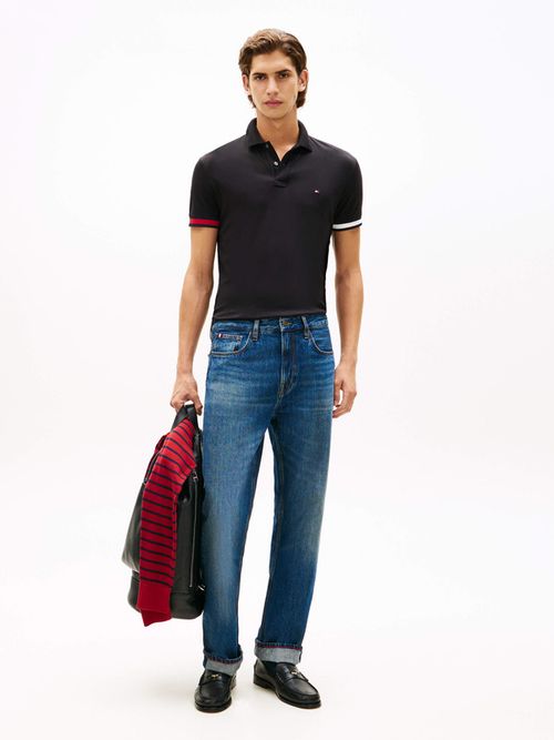 polo-con-corte-slim-de-punto-interlock-de-hombre-tommy-hilfiger-mw0mw42743-bds