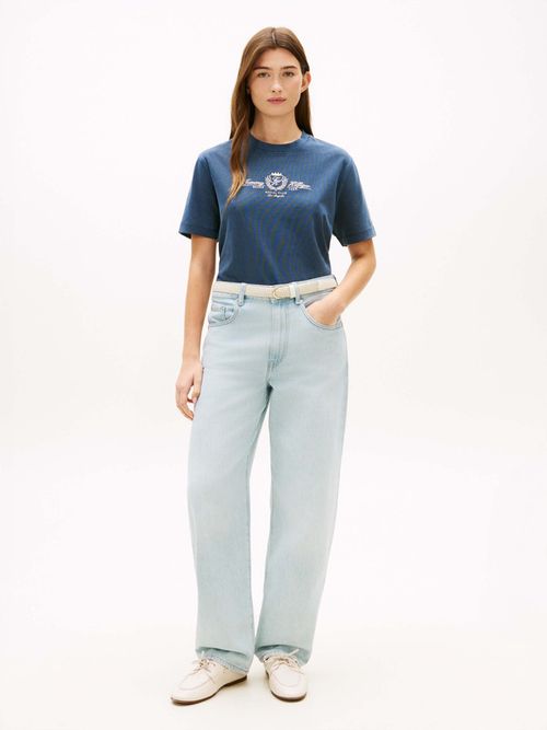 playera-amplia-con-logo-y-escudo-bordado-de-mujer-tommy-hilfiger-ww0ww48713-c1g