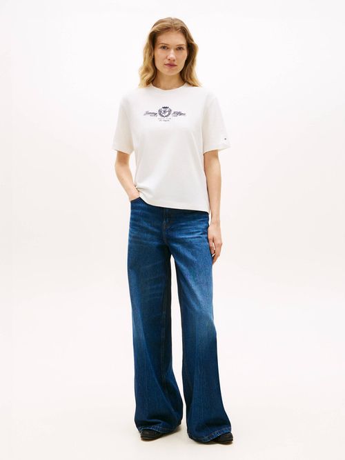 playera-amplia-con-logo-y-escudo-bordado-de-mujer-tommy-hilfiger-ww0ww48713-ybl