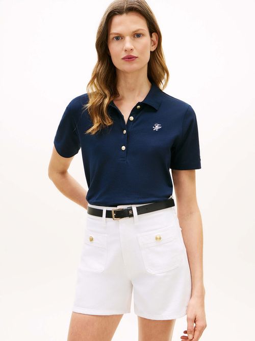 polo-script-pique-de-mujer-tommy-hilfiger-ww0ww48818