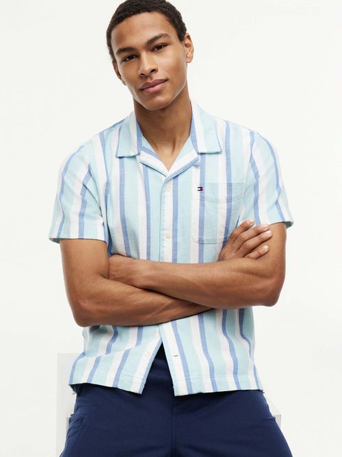 camisa-de-manga-corta-con-rayas-tommy-hilfiger-para-hombre-mw0mw42524-csr