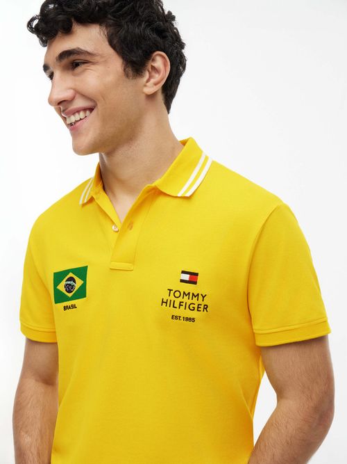 polo-corte-regular-con-bandera-de-brasil-para-hombre-mw0mw43870-zgs