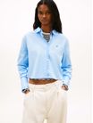 camisa-de-popelin-amplia-con-volantes-dw0dw22767-c1t