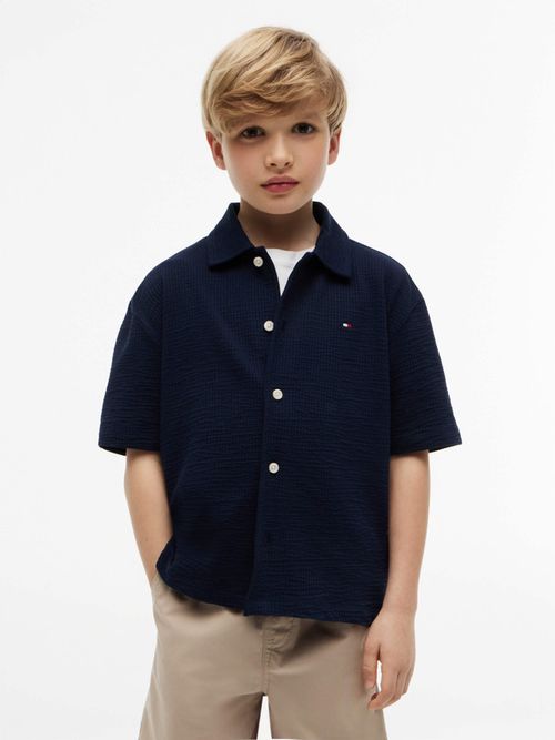 camisa-amplia-de-manga-corta-kb0kb10408-c1g