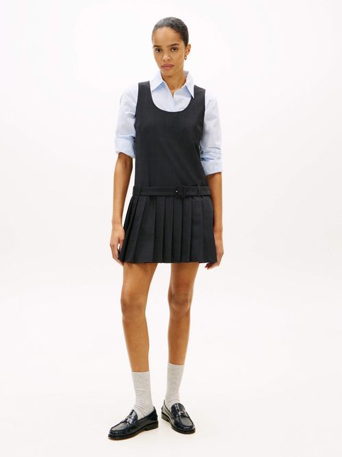 vestido-mini-recto-de-cuadros-ww0ww49060-0im