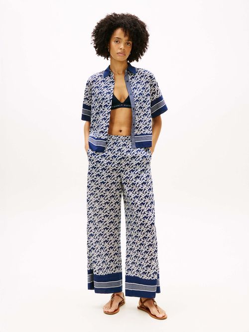 pantalon-de-pernera-ancha-con-estampado-ww0ww49560-0yf