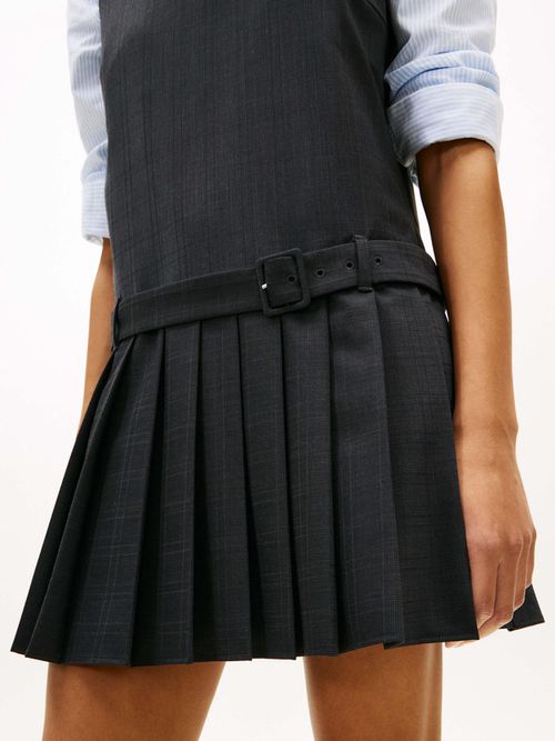 vestido-mini-recto-de-cuadros-ww0ww49060-0im