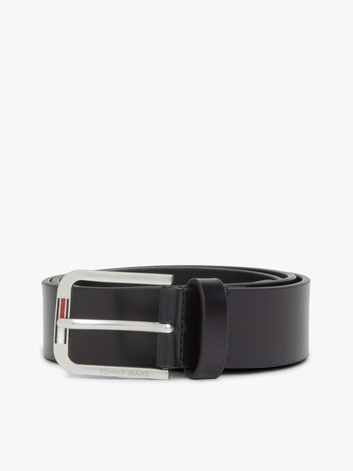 cinturon-austin-de-piel-con-logo-en-relieve-am0am14234-bds
