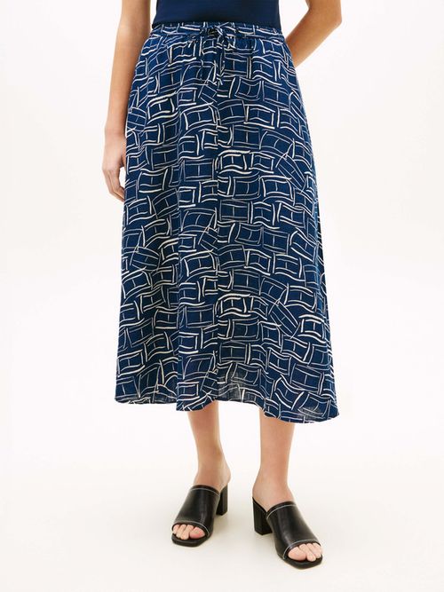 falda-midi-evase-de-puro-lino-ww0ww50753-0gy