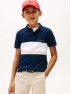 polo-de-pique-regular-color-block-kb0kb10383-c1g