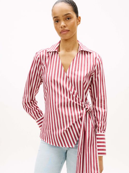 blusa-cruzada-de-corte-slim-con-lazo-anudable-ww0ww49650-0aa