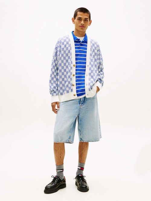 cardigan-con-estampado-de-cuadros-tommy-jeans-dm0dm22745-c8o