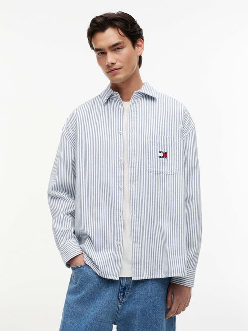 camisa-amplia-de-manga-corta-y-rayas-para-hombre-dm0dm23138-c63