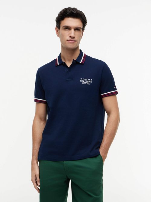 polo-con-diseno-en-el-cuello-para-hombre-mw0mw43379-dcc