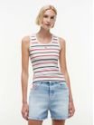 playera-slim-acanalada-de-cuello-redondo-amplio-para-mujer-dw0dw20673-0fb