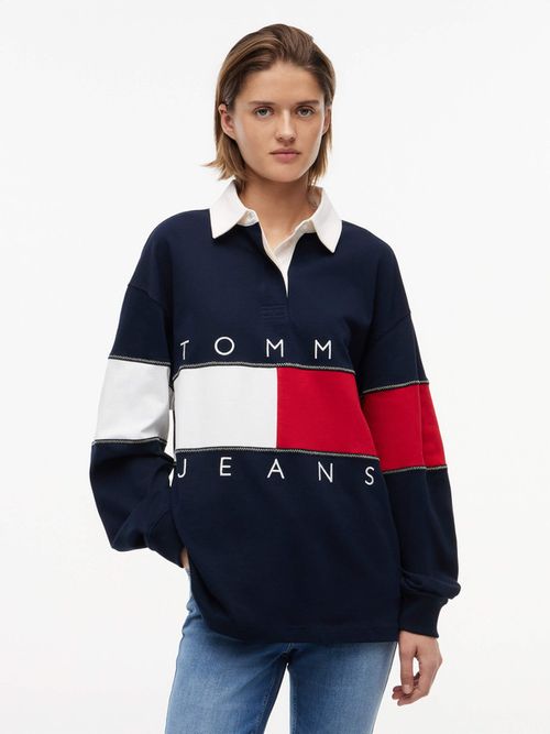 playera-de-rugby-oversize-con-logo-de-tommy-para-mujer-dw0dw22827-c1g