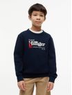 sudadera-en-pique-de-punto-interlock-con-logo-para-nino-kb0kb10506-c1g