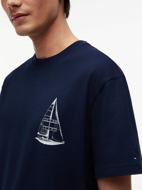 playera-amplia-de-punto-con-logo-grafico-para-hombre-dm0dm23184-c1g