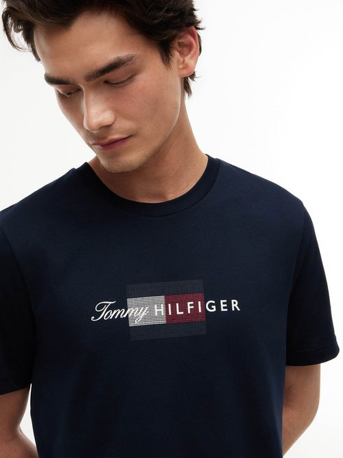 playera-de-punto-con-logo-grafico-para-hombre-mw0mw43226-dw5