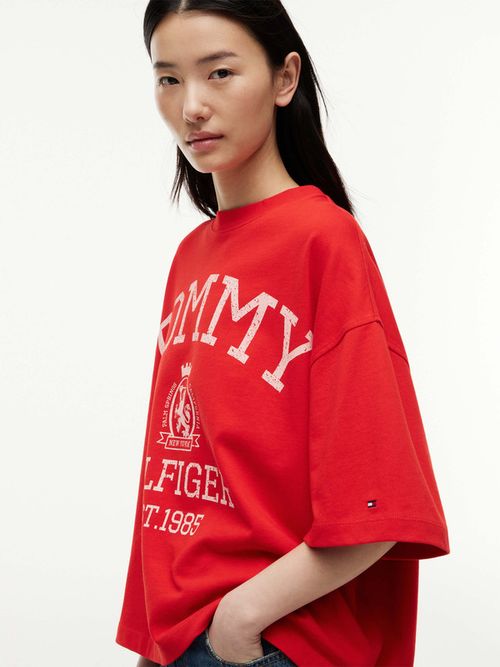 playera-oversize-de-corte-amplio-con-escudo-para-mujer-ww0ww50940-xnf