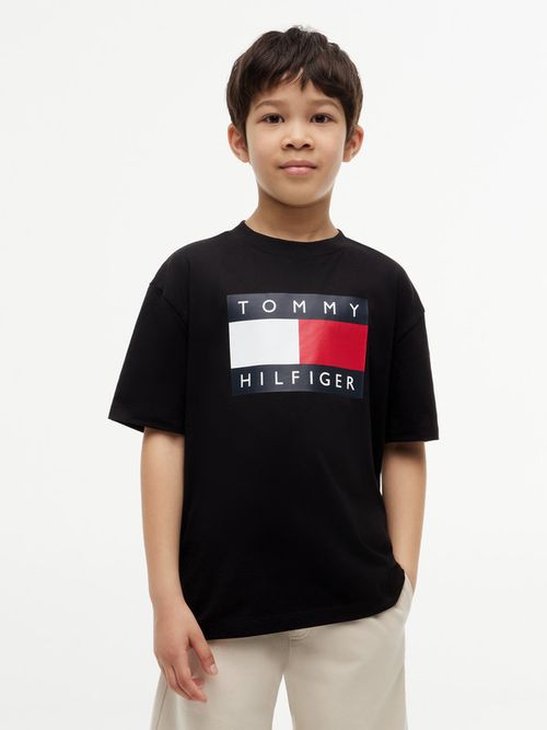 playera-de-punto-con-cuello-redondo-y-logo-kb0kb10340-bds