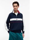 sudadera-color-block-con-cremallera-de-un-cuarto-dm0dm23244-c1g