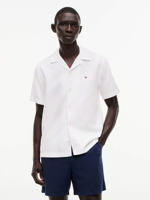 camisa-manga-corta-con-logo-para-hombre-mw0mw44266-ybs